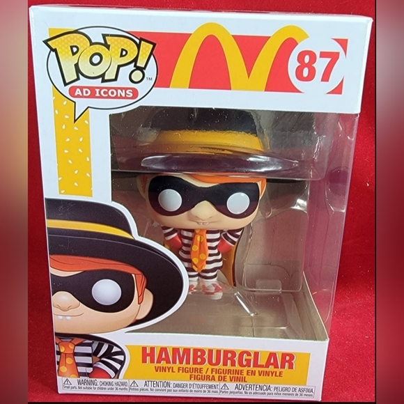 Hamburglar funko # 87 (nib) Brand new hamburglar funko pop. - Picture 2 of 7